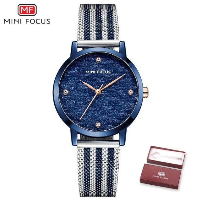 Luxury Quartz Women's Watch - Elegant Gold Stainless Steel Design