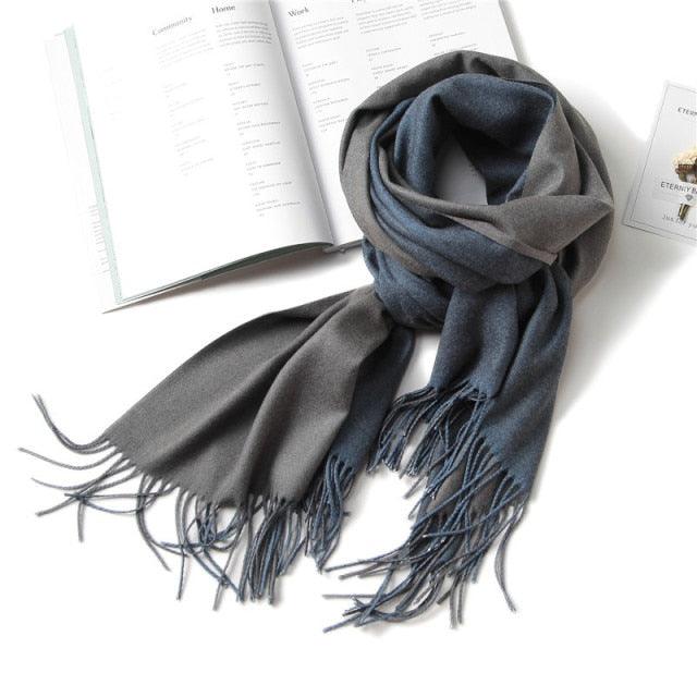 Elegant Cashmere Winter Scarf - Lightweight & Versatile Shawl for Women - Korvel