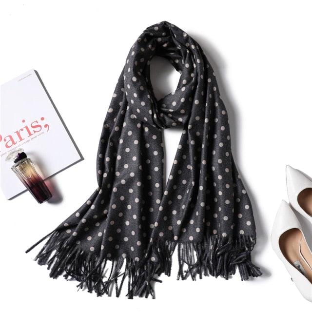 Elegant Cashmere Winter Scarf - Lightweight & Versatile Shawl for Women - Korvel