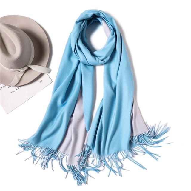 Elegant Cashmere Winter Scarf - Lightweight & Versatile Shawl for Women - Korvel