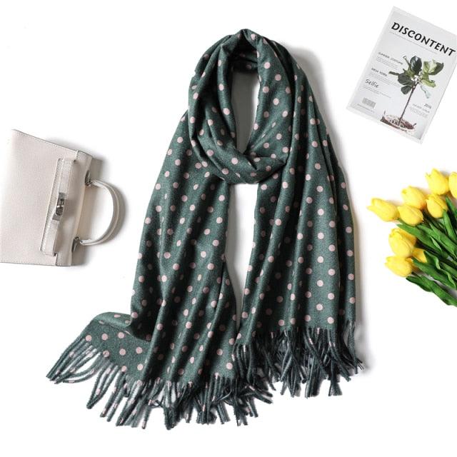 Elegant Cashmere Winter Scarf - Lightweight & Versatile Shawl for Women - Korvel