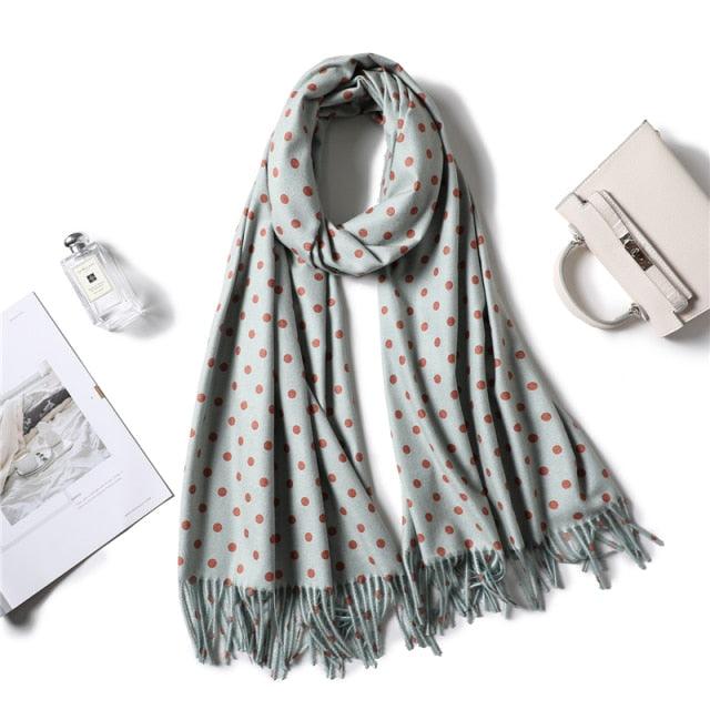 Elegant Cashmere Winter Scarf - Lightweight & Versatile Shawl for Women - Korvel