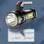 Rechargeable Waterproof Handheld Flashlight with 3 Modes