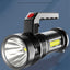 Rechargeable Waterproof Handheld Flashlight with 3 Modes