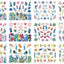 Pop Art Nail Stickers - Creative Comic Designs for Manicures