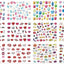 Pop Art Nail Stickers - Creative Comic Designs for Manicures