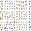 Pop Art Nail Stickers - Creative Comic Designs for Manicures