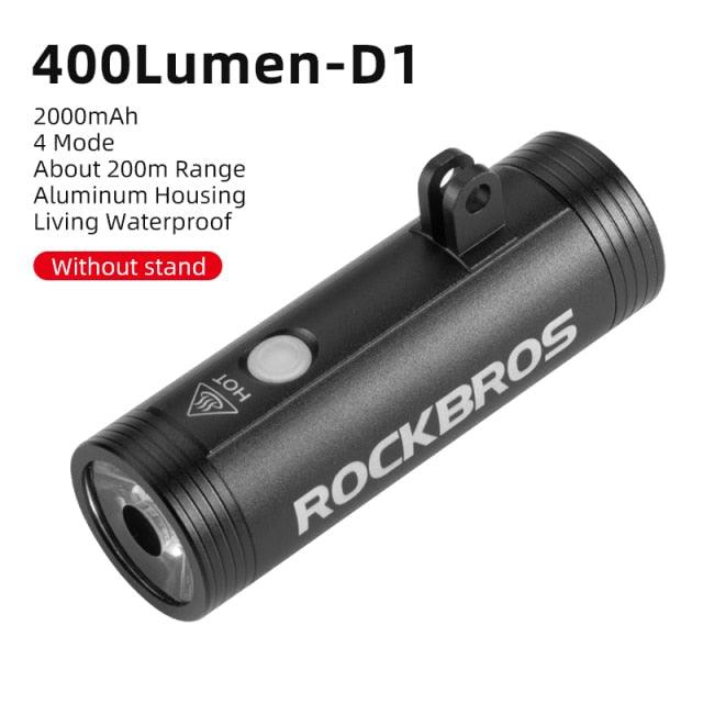 Juego de luces LED para bicicleta recargables por USB - 1000LM a prueba de agua
