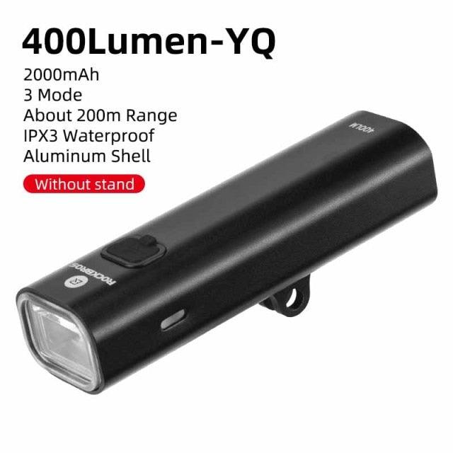 Juego de luces LED para bicicleta recargables por USB - 1000LM a prueba de agua