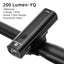 Juego de luces LED para bicicleta recargables por USB - 1000LM a prueba de agua