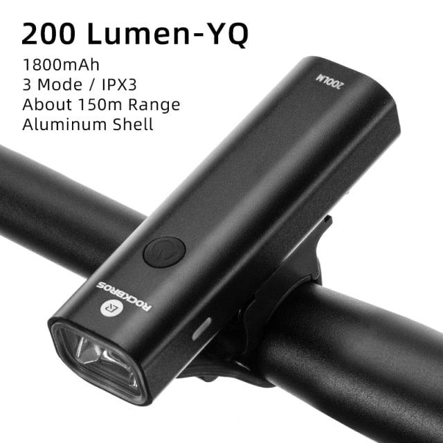 Juego de luces LED para bicicleta recargables por USB - 1000LM a prueba de agua