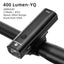 Juego de luces LED para bicicleta recargables por USB - 1000LM a prueba de agua