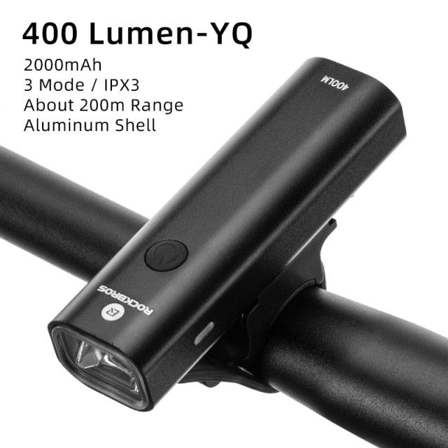 Juego de luces LED para bicicleta recargables por USB - 1000LM a prueba de agua
