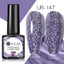Esmalte de Uñas Gel Elegante Plateado Púrpura - 7.5ml