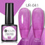Esmalte de Uñas Gel Elegante Plateado Púrpura - 7.5ml
