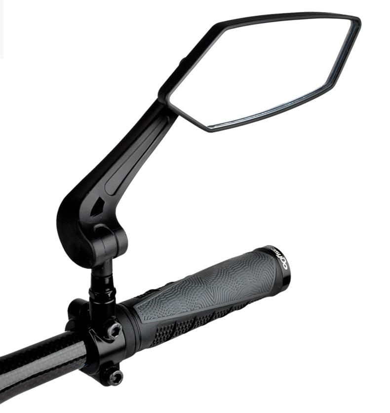 Adjustable Bicycle Handlebar Rear View Mirror for Safe Cycling