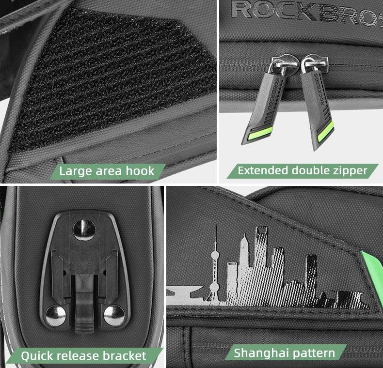 Bolsa de Bicicleta Impermeable Premium - Diseño a Prueba de Golpes y Reflectante