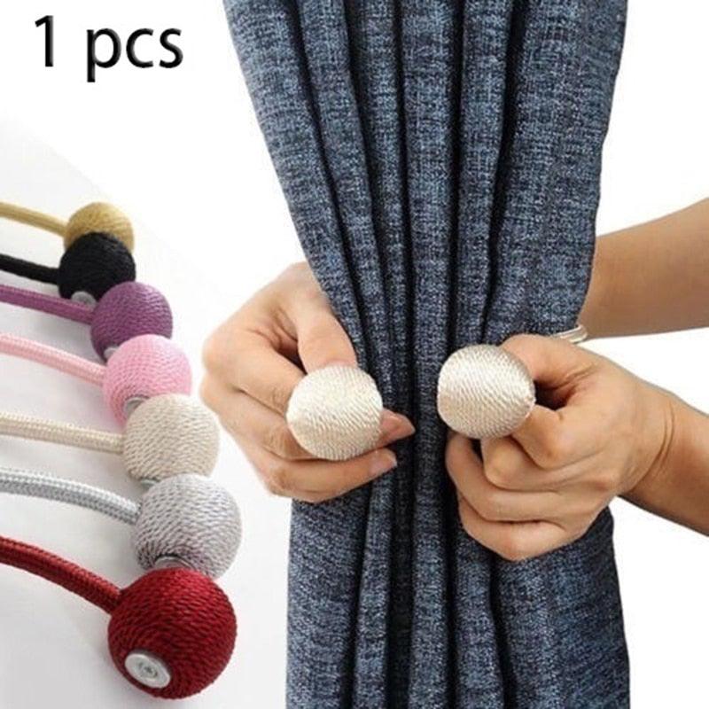Elegant Magnetic Curtain Tieback Holdbacks for Stylish Decor