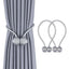 Elegant Magnetic Curtain Tieback Holdbacks for Stylish Decor