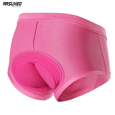 Premium Women's 3D Padded Cycling Shorts for Mountain Biking