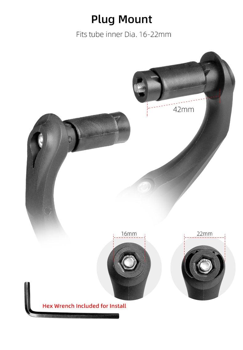 Miroir de vélo arrière réglable pour une sécurité accrue