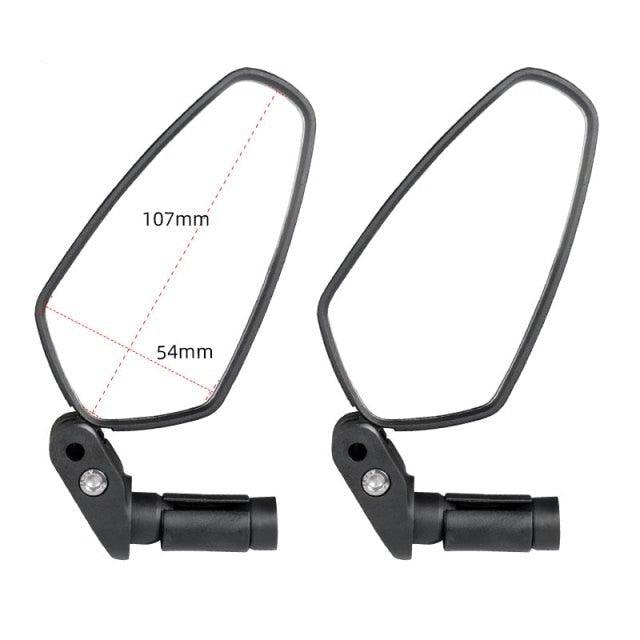 Miroir de vélo arrière réglable pour une sécurité accrue