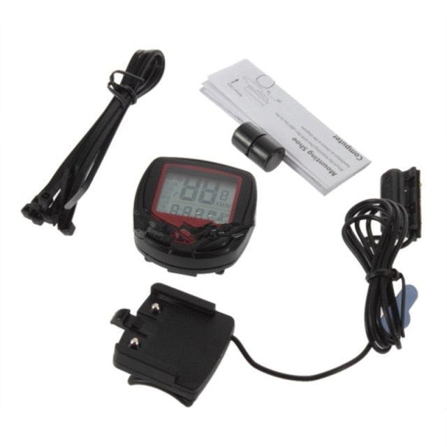 Computadora de Bicicleta LCD Premium - Velocímetro y Odómetro Impermeable