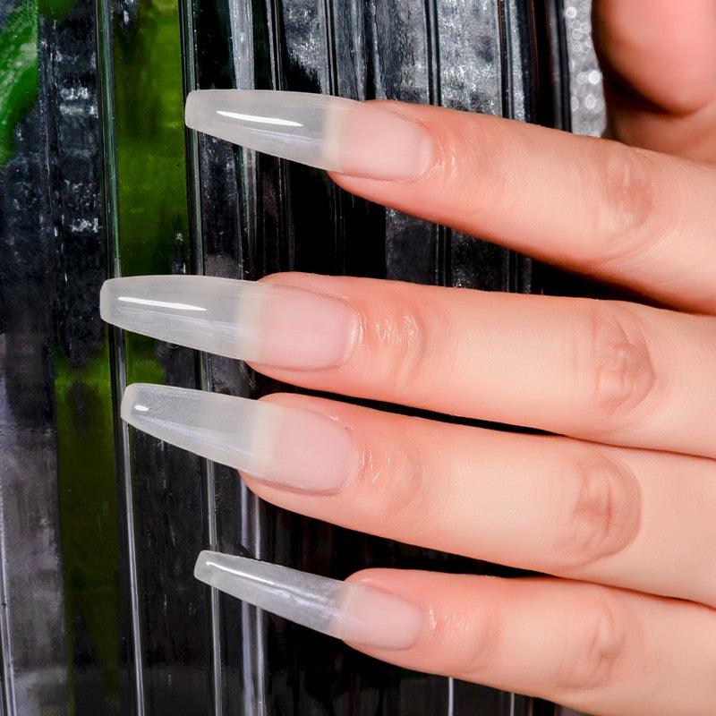 Gel de extensión de uñas UV premium - 15ml esmalte con brillo