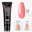Gel de extensión de uñas UV premium - 15ml esmalte con brillo