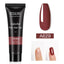 Gel de extensión de uñas UV premium - 15ml esmalte con brillo