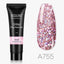Gel de extensión de uñas UV premium - 15ml esmalte con brillo