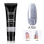 Gel de extensión de uñas UV premium - 15ml esmalte con brillo