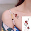 Elegant Waterproof Temporary Tattoos - Sun, Moon & Heart Designs