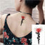 Elegant Waterproof Temporary Tattoos - Sun, Moon & Heart Designs