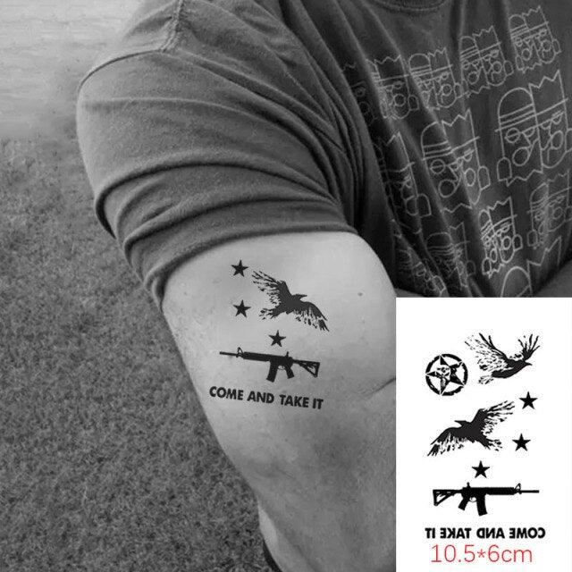 Elegant Waterproof Temporary Tattoos - Sun, Moon & Heart Designs