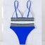 Ribbed High Waist Bikini Set for Women
