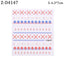 Ensemble de Stickers Ongles 5D - Designs Hivernaux Charmants