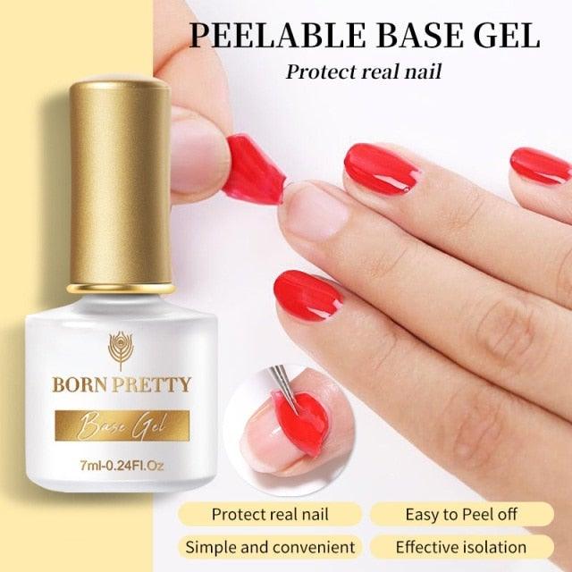 Vernis à ongles en gel pailleté coloré - Design élégant et premium