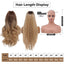 Perruque synthétique blonde ombrée bob pour femmes - Résistante à la chaleur