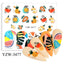 Elegantes Stickers de Uñas 3D con Decal de Agua