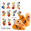 Elegantes Stickers de Uñas 3D con Decal de Agua