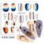 Elegantes Stickers de Uñas 3D con Decal de Agua
