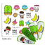 Elegantes Stickers de Uñas 3D con Decal de Agua