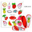 Elegantes Stickers de Uñas 3D con Decal de Agua
