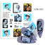 Elegantes Stickers de Uñas 3D con Decal de Agua