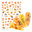Elegantes Stickers de Uñas 3D con Decal de Agua