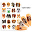 Elegantes Stickers de Uñas 3D con Decal de Agua
