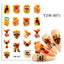 Elegantes Stickers de Uñas 3D con Decal de Agua