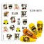 Elegantes Stickers de Uñas 3D con Decal de Agua