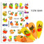 Elegantes Stickers de Uñas 3D con Decal de Agua